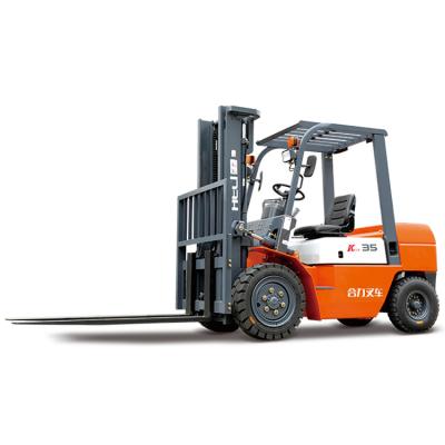 China Construction material shops balanced internal combustion forklift 3-3.5t heli forklift from china for sale