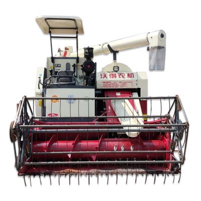 China Farm used second hand world ruilong 4LZ-5.0E rice harvester combine harvester machine paddy harvester for sale