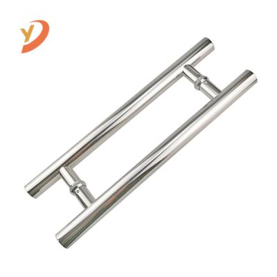 China Chinese style fashion stainless steel 304 simple round handle modern hot sale glass door handle for sale