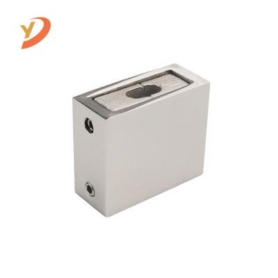 China 10*30 Square Modern High Quality Square Pipe Connectors 304 Stainless Steel Tube Connector for sale