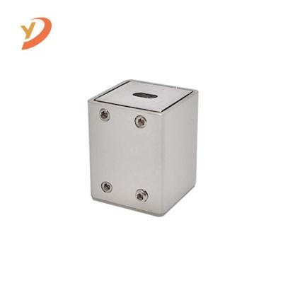 China Modern Made in China Sell Stainless Steel Square Glass Pipe Seal Shower Room Door Connector Accessories for sale