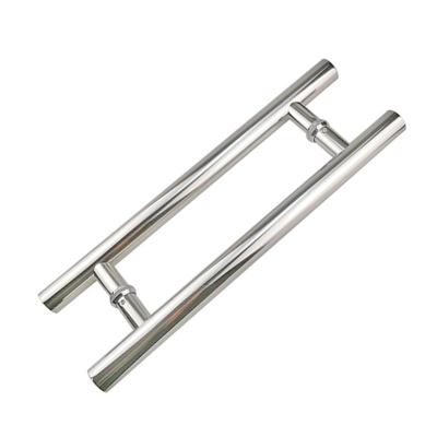 China Modern Good Quality Cost Effective Glass Sliding Door Hardware Pull Handle H Shape Pull Handle for sale