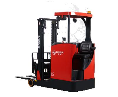 China Low Price High Quality Sale 1500Kg Rated Load Electric Reach Forklift Truck for sale