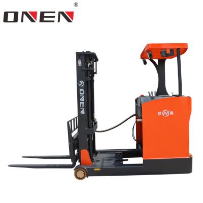 China China Factory Price OEM/ODM 1500kg-2000kg Warehouse Industrial High Quality Stacking Height Electric Sit-Down Reach Truck Forkli for sale