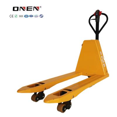 China 1.5 Ton hand operated transport 1500 kg small electric pallet truck for sale