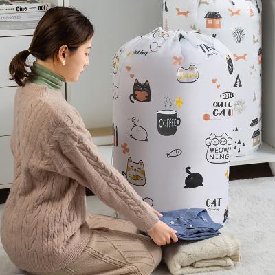 China Reusable Extra Large Stitch Storage Bag Plush Bag Toy Clothes Goods Sorting Bag Environmental Protection Quilt Package Dustproof Mouth Sto for sale