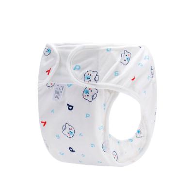 China Wholesale Adult Reusable Cloth Diapers Printed Diapers Cloth Diaper Pants Baby Diapers for sale