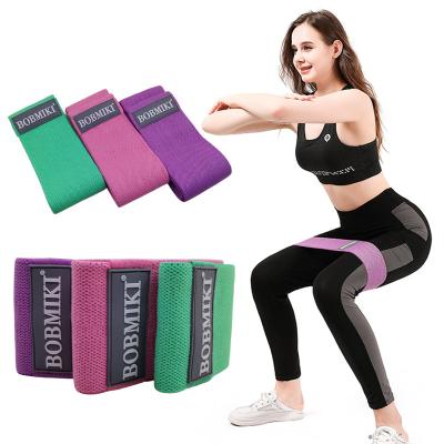 China Elastic Fitness Yoga Resistance Circle Booty Band Hips Gym Women Workout Elastic Latex Fitness Exerciser Wholesale for sale