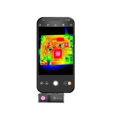 China Accurate IOS Mobile Phone Thermal Imaging Camera Low Price Thermography Infrared Camera 50mmX14mmX18mm for sale