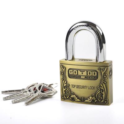 China 2021 Security Padlocks Custom Length 50mm 60mm Length 50mm 60mm Brass Padlock Mechanical Lock for sale