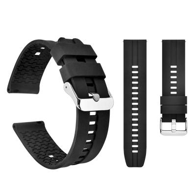 China Wholesale Smart Rustic Silicone Watch Strap Silicone Watch Bands Fashion Sports Wristband For Men And Women for sale