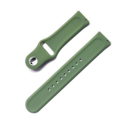 China Fashion Simple Smart Silicone Watch Strap Sports Silicone Watch Band Quick Release \ Dress 20mm 22mm Luxury Popular Fashion for sale