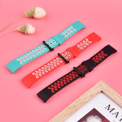 China 20mm Silicone Watchbands Fashion Casual Rubber Watch Strap For Xiaomi 5 for sale