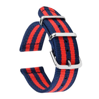 China Popular Luxury Nato Seat Belt Wholesale Without Price Watch Shipping Nylon Stretch Strap for sale