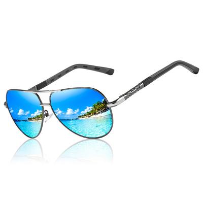 China 20 Years Experience Cool Fashion Double Deck Man Polarized Sun Glass Sunglasses for sale