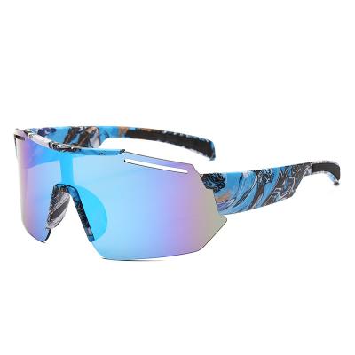 China Sports Sun Glasses Sports Sunglasses 2021 Fashion Sports Sunglasses For Women Men Cycling Driving Colorful Sun Glasses for sale