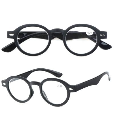 China Wholesale Supermarket Lightweight Round Frame Newest High Quality Reading Glasses for sale