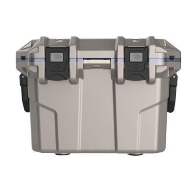 China Waterproof Outdoor Cooler Box Cooler Price Fishing Tackle Box Fish Ice Cooler For 50L for sale