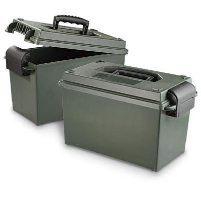 China Mil-Spec. steel ammo can waterproof box revolver storage ammo ammo box case 370*210*235mm for sale