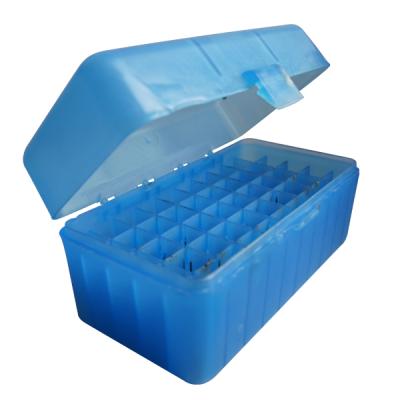 China Best outdoor price! ! Ammunition Manufacturers 50 Round Indestructible Portable Plastic Ammunition Case For Ammunition-22 Caliber (TB-908) for sale