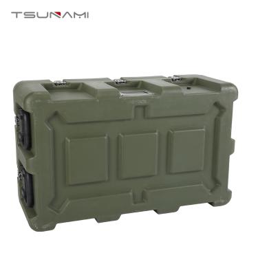 China PE Tsunami Model.R804633 Shockproof Rotomolding Rack Case , Military Transit Case for sale