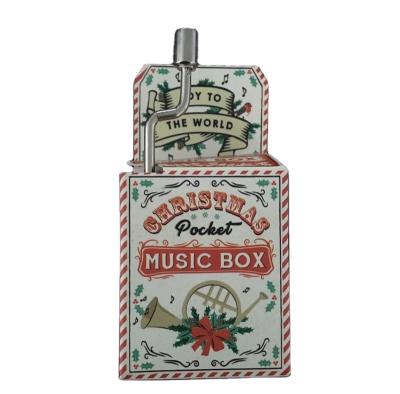 China Custom Music Box 18 Note Promotional Gift Air Crank Music Box Mechanism For Promotional Gift for sale