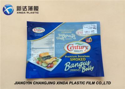 Chine Sachets en plastique latéraux résistants de soudure à chaud de l'oxygène 3 pour le CE d'emballage alimentaire de mer/ROHS à vendre