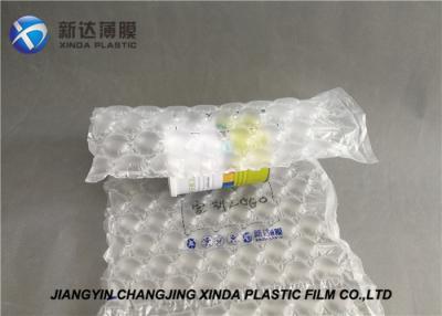 China Bubble Packaging Material Air Filled Film Roll Shockproof Air Filled Packaging Bags for sale