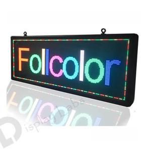 China Señales programables por teléfono con LED Modulo de 160*320MM LED Señal de desplazamiento P10RGB en venta