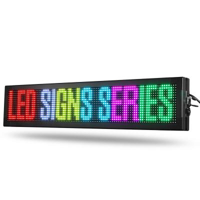 China el 16*96cm que la muestra de enrollamiento al aire libre del LED exhibe la ventana trasera P10 llevaron la muestra en venta