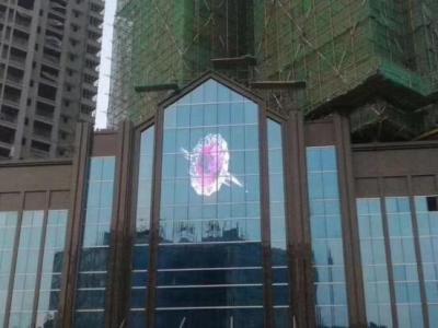 China Delgado estupendo de la pantalla LED de cristal transparente P10.4 para la ventana de la tienda en venta