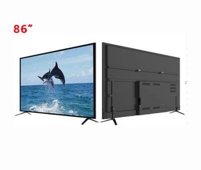 China Ausgeglichenes flüssiges Crystal Display Glasfernsehen 85 Zoll LDC Fernsehen 3840x2160 RGB zu verkaufen