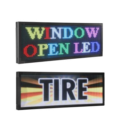 China Muestra al aire libre programable de WIFI LED de la pantalla LED de la ventana posterior de P4RGB IP65 en venta