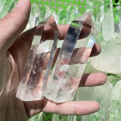 China Natural Stone Crystal Tower Healing Quartz Wholesale Clear Tower Crystals from Europe for sale