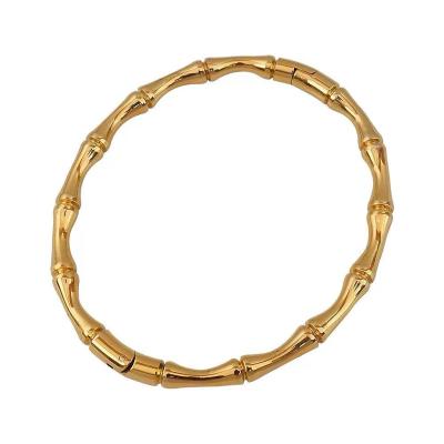 China 2022 New Durable 2022 Bamboo Bone Titanium Steel Bracelet Female Non Fading Adjustment Hand Jewelry for sale