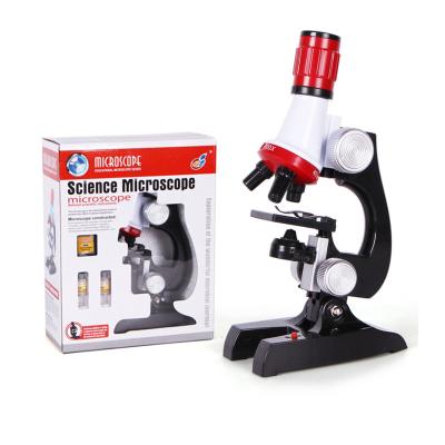 China Eductaion Science Kits For Kids Microscope Mobile Phone With 1200X LED Educational Toy for sale