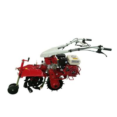 China Modern mini small trencher hand walking diesel ditcher tiller rotary plow blades rotavator tiller for agriculture farm garden for sale