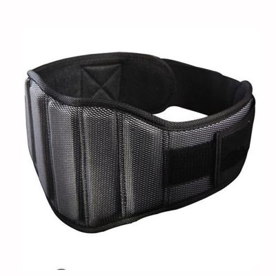 China Nylon Widened Belt Fitness Weightlifting Equipment Nylon Sports Training Belt Breathable for sale