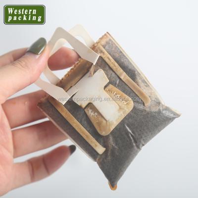 China Hotels Ear Drip Coffee Hanging Filter Bag for sale