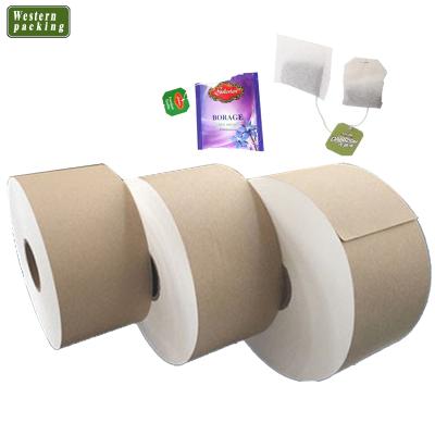 China Heat Sealable Tea Bags Tea Filter Paper Roll Bag Or Custom Foil Package for sale