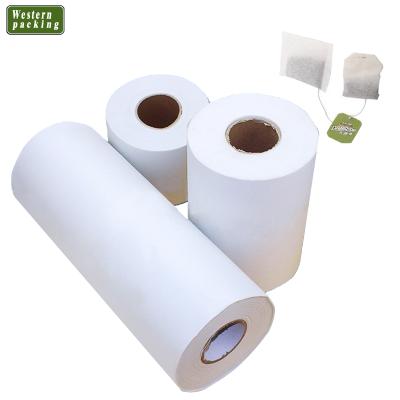 China High Quality Heat Sealing Heat Seal Roll Tea Filter Paper For Coffee Packaging for sale