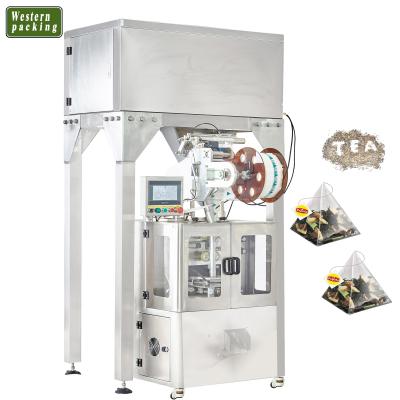 China Pyramid Small Scale Food Tea Bag Machine for sale