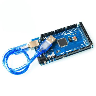 China Hot Selling mega16U2 Microcontroller Mega2560 R3 With USB Cable Development Board 1004 for sale