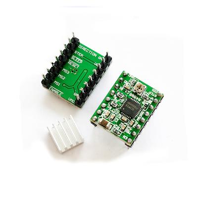 China Stepper Driver Stepper motor Driver A4988 3D Printer Parts A4988 Stepper Motor Driver With Heat sink 7099 for sale