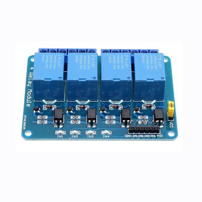 China 4 Channel Relay DC 5V  Relay Shield Module Control Board With Optocouple 2009 for sale