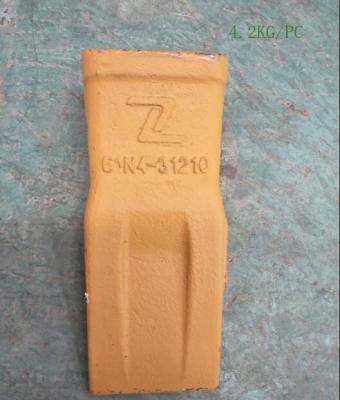 China ZOLI machinery repair shops BUCKET TOOTH R140/XD140 61N4-31210 for sale