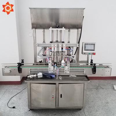 China Automatic pneumatic food piston filling machine bottling machine honey cream bottle filling machine for sale