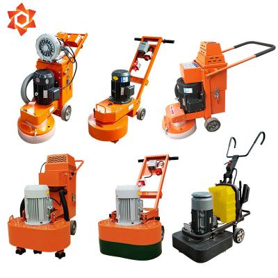 China Machinery Repairs Workshop Polishing Grinding Grinder Building Use Good Quality Hand Push Motor Electric Concrete Floor Machine for sale