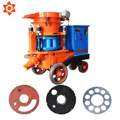 China Shotcrete Machine Parts Gunite Sealing Plate Rubber Seal Plate to Spare Parts for pz series dry shotcrete machine for sale