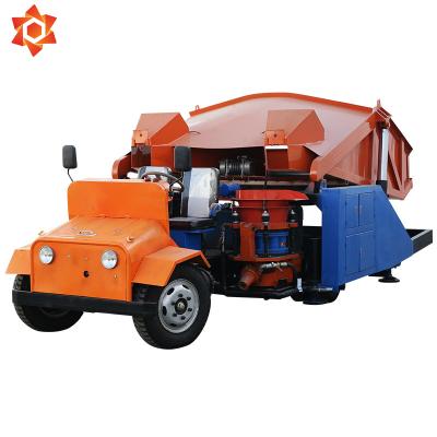 China Refractory Concrete Shotcrete Sprayer Plaster Tools Refractory Concrete System Spraying Hydraulic Automatic Shotcrete Feeding Truck for sale